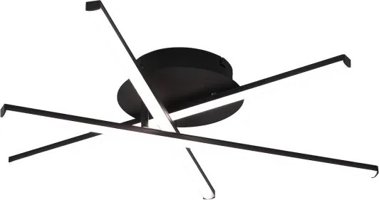 Plafoniera LED STICK LED/12W/230V nera