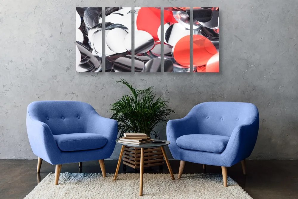 Quadri 5 pezzi – Coriandoli allegri