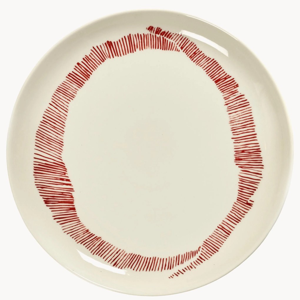 Piatti da colazione con smalto reattivo Feast 2 pz