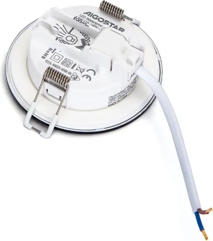 Aigostar-SET 3x Lampada da incasso da esterno LED LED/4,8W/230V 4000K IP65 nero