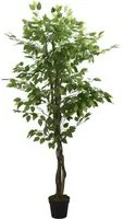 Albero di Ficus Artificiale 630 Foglie 120 cm Verdecod mxl 107489