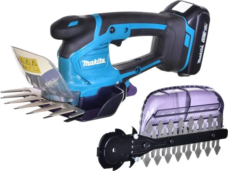 Attrezzature da giardino - Cesoie per erba a batteria da 18 v, 1 batteria da 1,5 Ah, caricabatterie DUM604SYX - Makita