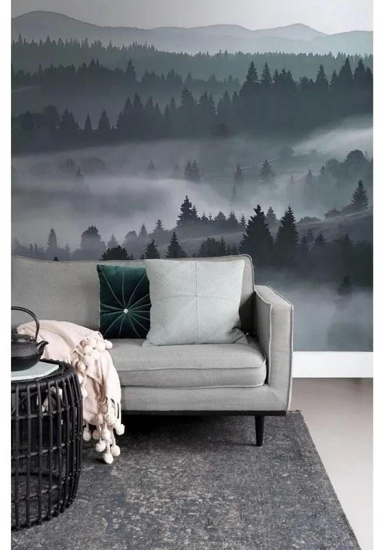 Fotomurale ESTA Montagne, verde 279X280 cm