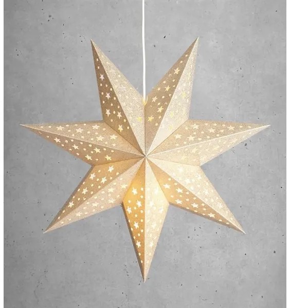 Markslöjd 704419 - Decorazione di Natale SOLVALLA 1xE14/25W/230V oro 45 cm