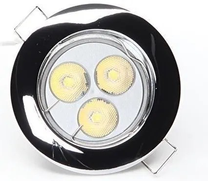 Deko-Light 120018 - Lampada da incasso RUND 1xGU5,3-MR16/35W/12V cromo lucido