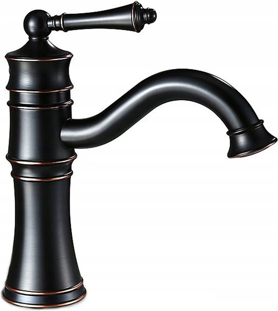 Rubinetto da bagno Rea Vintage Old Black Low