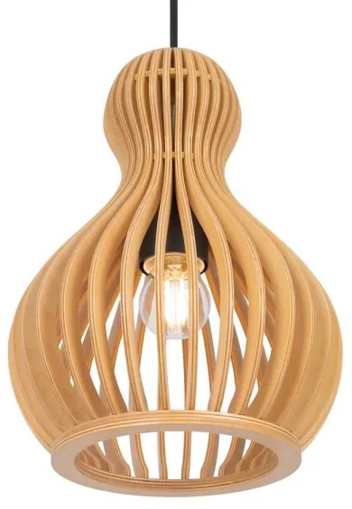 Maytoni MOD192PL-01W - Lampadario a sospensione con filo ROOTS 1xE27/40W/230V diametro 20 cm beige