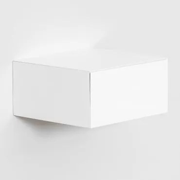 Comodino Sospeso Florens Bianco & ↔︎ 30 Cm - Sklum