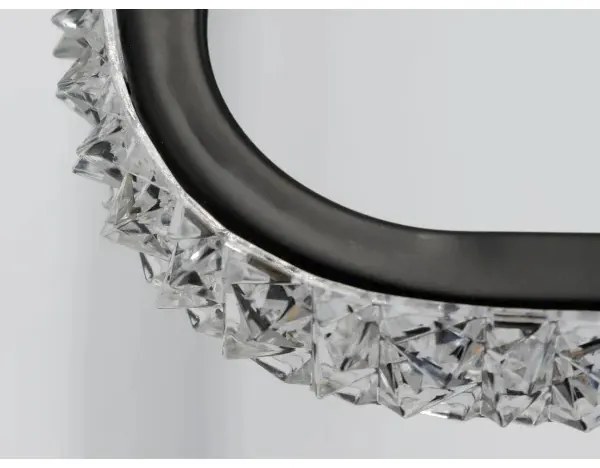 Plafoniera LED dimmerabile LED/70W/230V 3000-6500K nero +remote telecomando