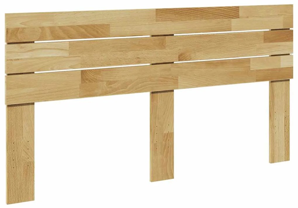 Testiera 150 Cm İn Legno Massello Di Rovere /