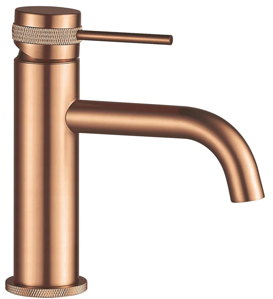 Rubinetto da lavabo Rea Lungo Grip Brush Copper low