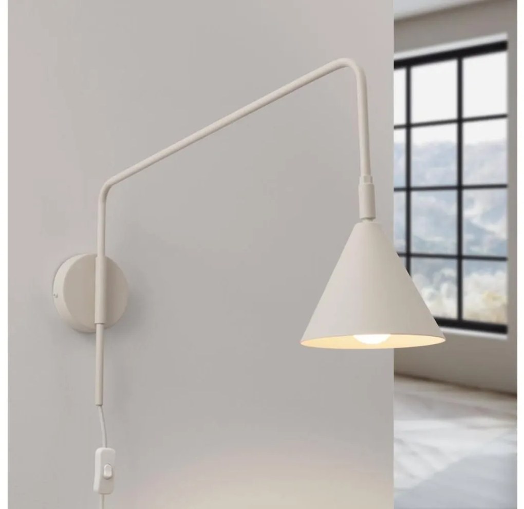 Sollux SL.1699 - Applique NOX 1xE14/10W/230V color crema