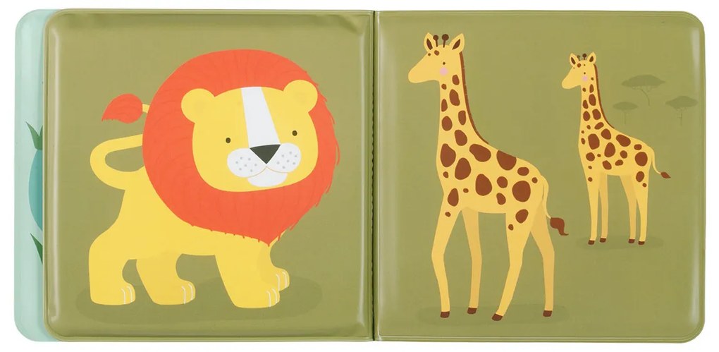 A Little Lovely Company - libro da bagno - amici della giungla