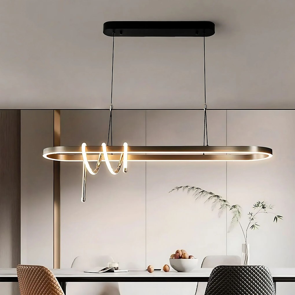 Lampada LED LHJ040-CP 120 cm BLACK