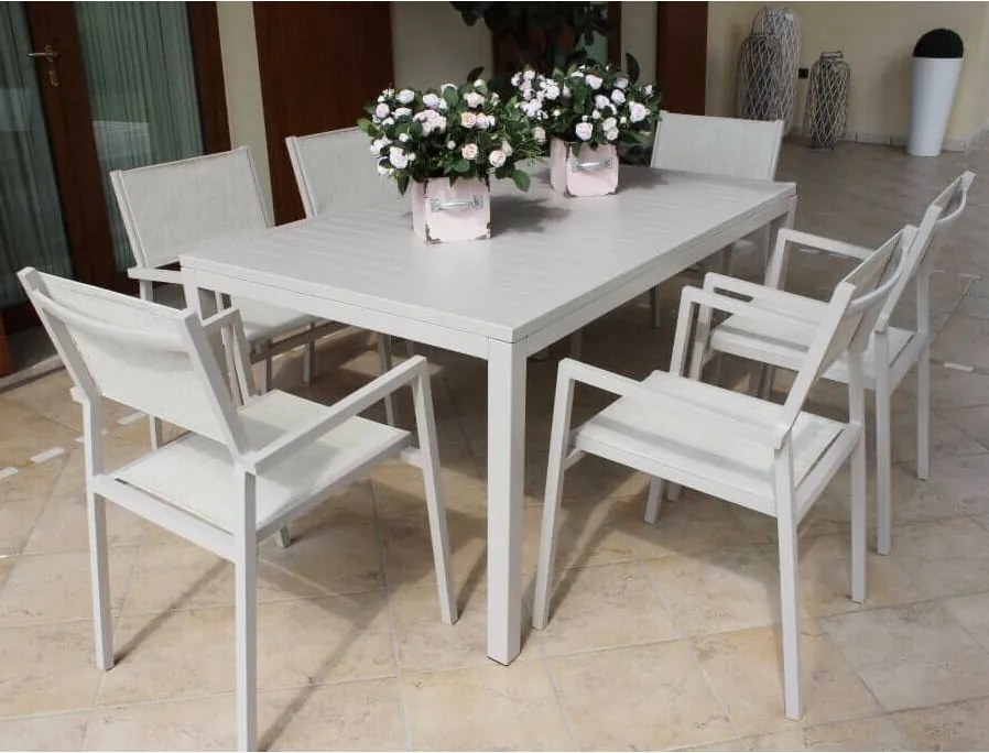 OMEN - tavolo da giardino in alluminio