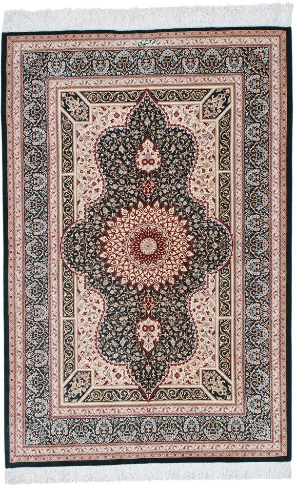 Ghom Tappeto persiano 100x150 (Iran) Annodato A Mano