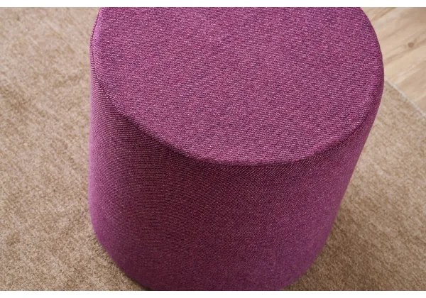 Pouf RONDO, Ø 40 cm, rosa