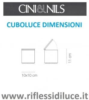 Cini &amp; nils cuboluce special edition britto black
