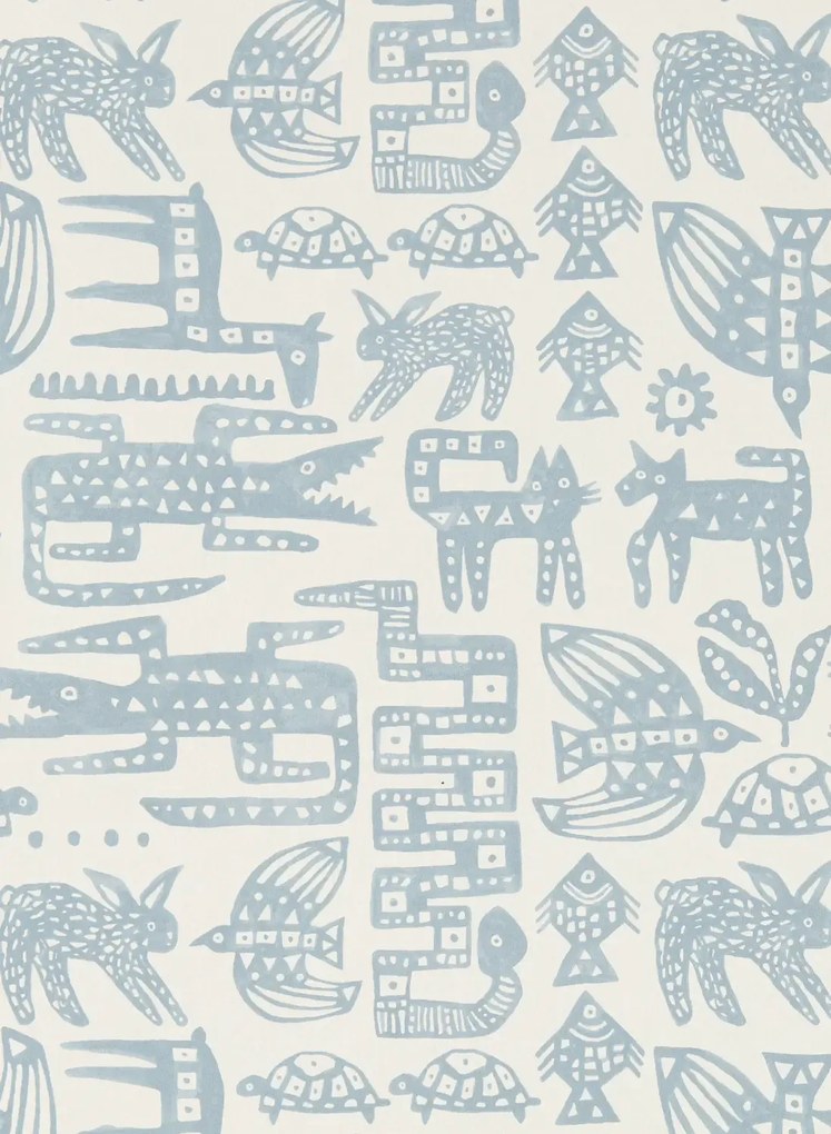 Scion Carta da parati Twycross - Coast Blue