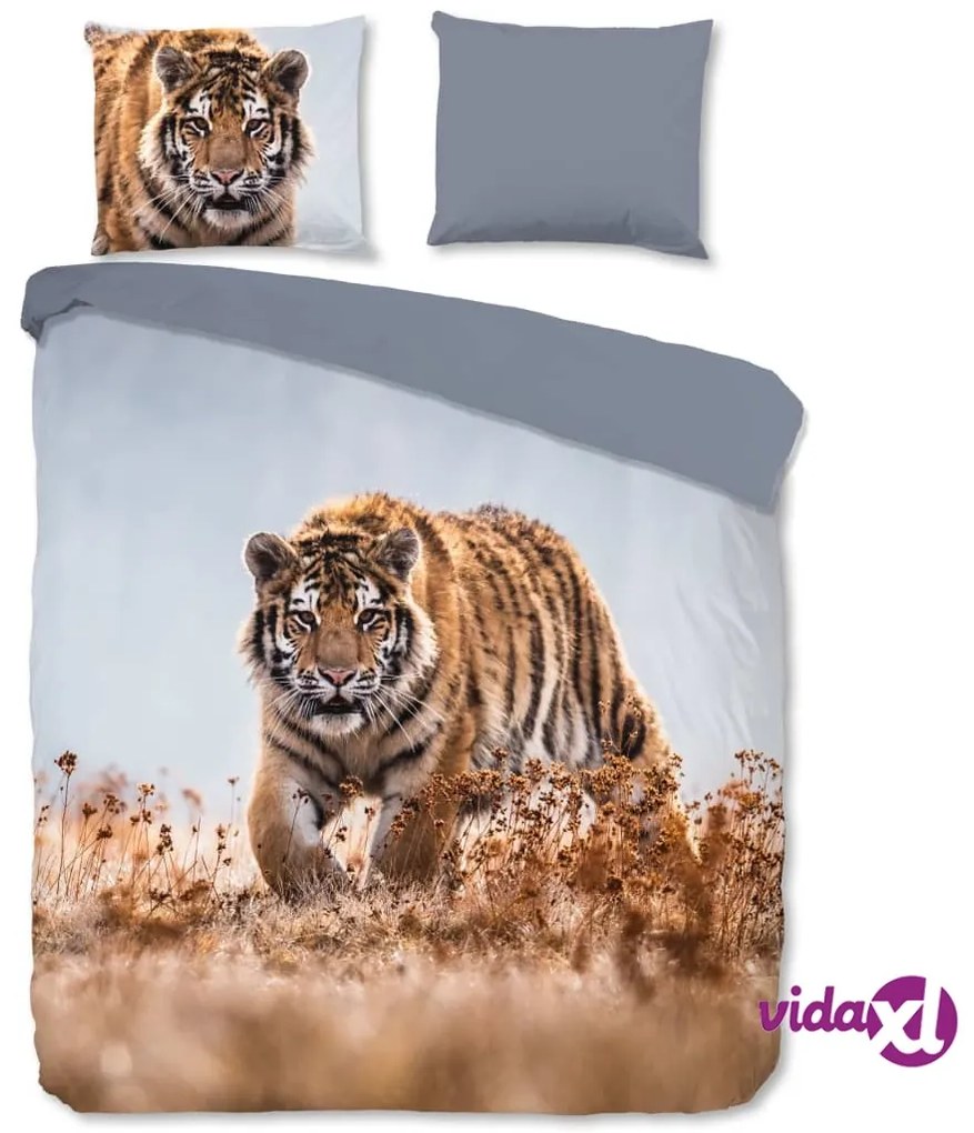 Good Morning Copripiumino TIGER 200x200 cm Multicolore