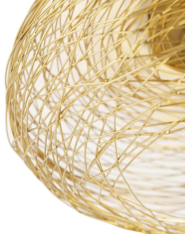 Plafoniera di design ovale oro - Sarella