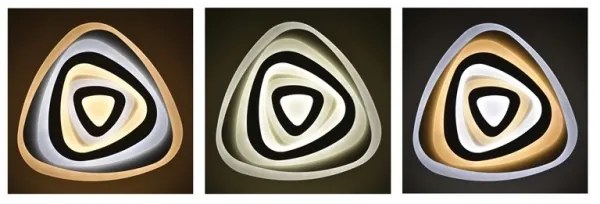 Ecolite WALP03-60W/LED - Plafoniera LED dimmerabile VELA LED/60W/230V + T