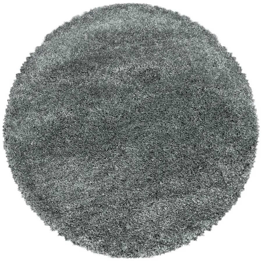 Tappeto rotondo grigio ø 80 cm Fluffy - Ayyildiz Carpets