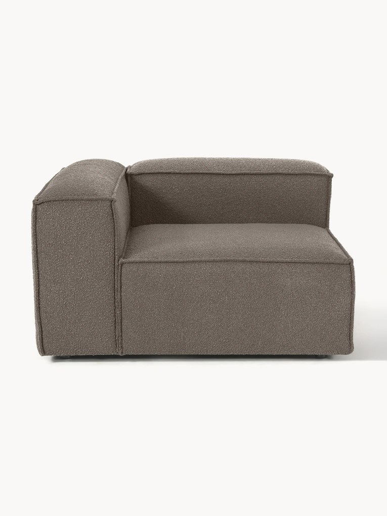 Modulo angolare in bouclé Lennon