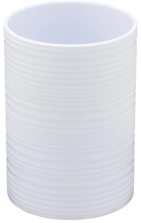 Portaspazzolino bianco opaco in plastica Lyon – Allstar