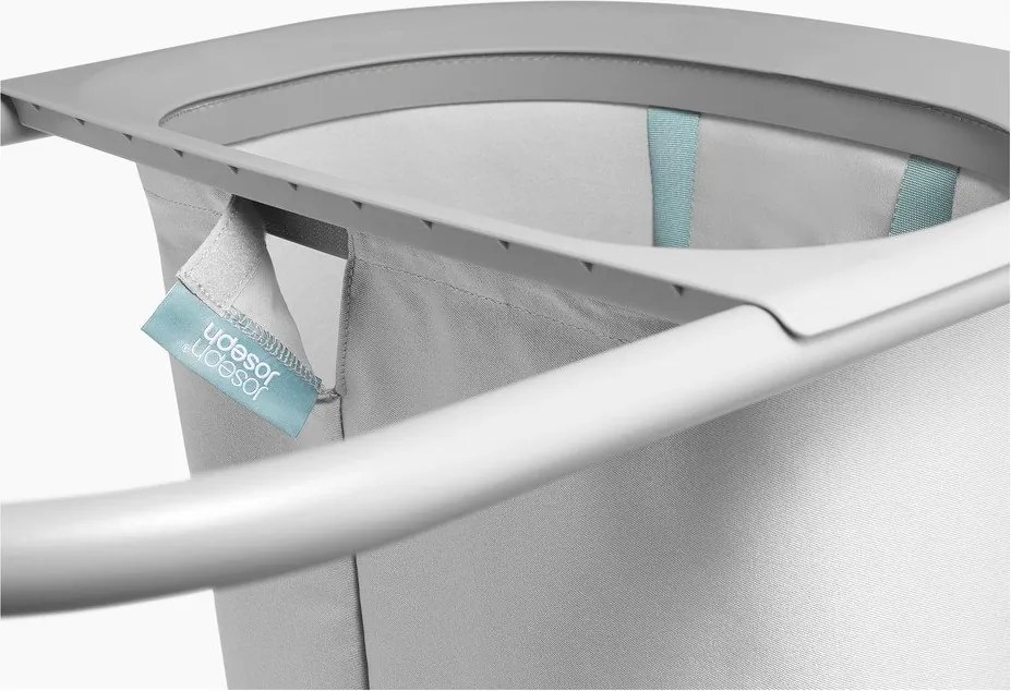 Cesta per il bucato grigio chiaro in tessuto 2x40 l Duo – Joseph Joseph