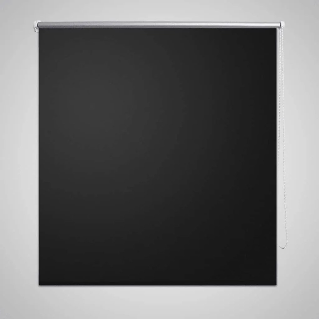 Tenda A Rullo Oscurante 100 X 175 Cm Nera /