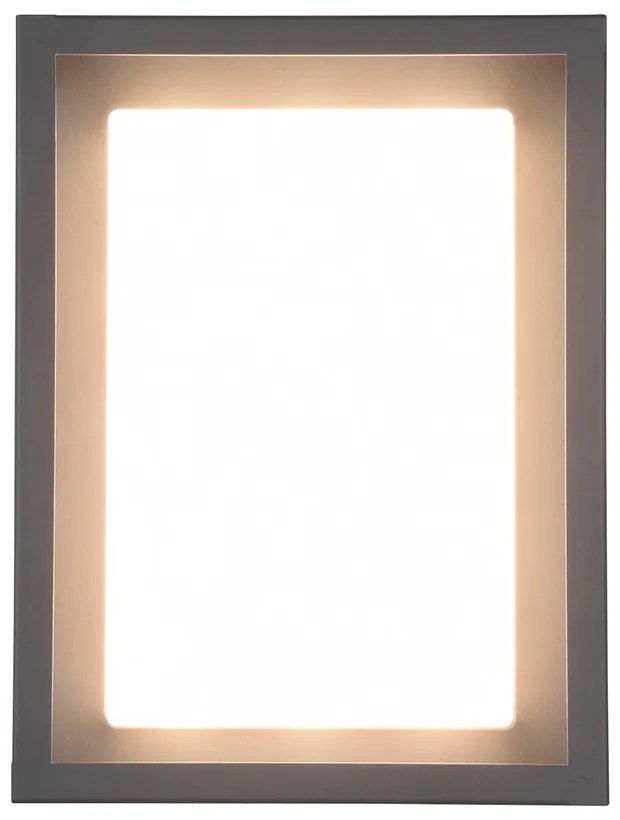 Lampada da parete per esterni a LED (altezza 24 cm) Witham - Trio