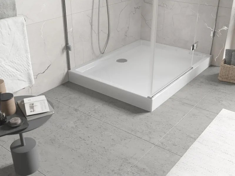 Mexen Flow+ piatto doccia rettangolare 80 x 70 cm, bianco lucido - 46R107080H