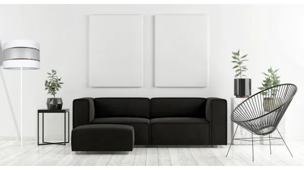 Lampada da terra CORAL 1xE27 / 60W / 230V bianca