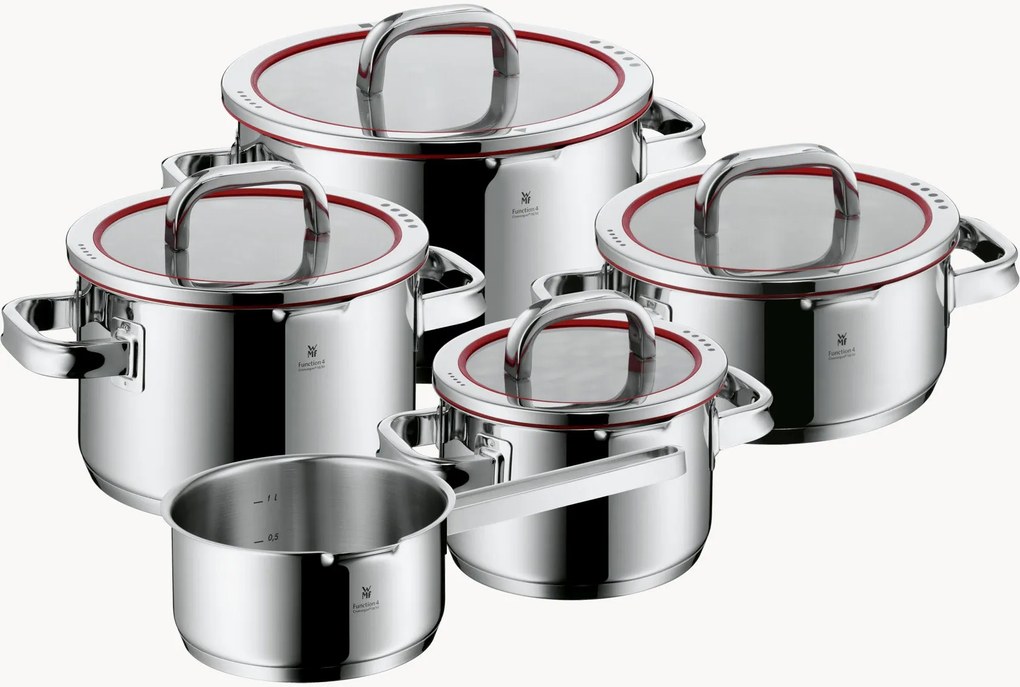 Batteria di pentole Function, set da 9
