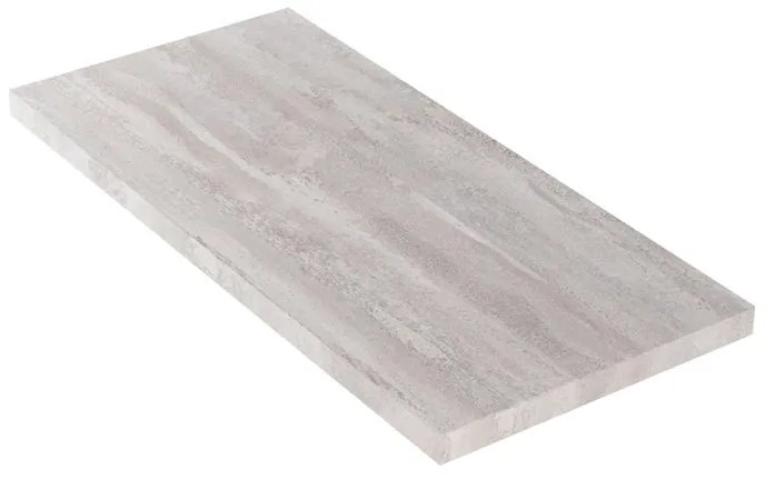 Top per lavabo Kros L 100 x H 4 x P 46 cm beton truciolare