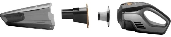 Concept VP4353 Aspirapolvere WET & DRY con prolunga 110W/18,5V 2200 mAh nero