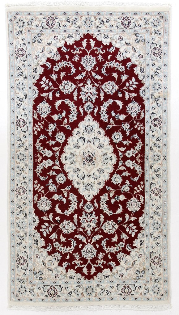 Nain Tappeto 130x70 (Iran) Annodato A Mano