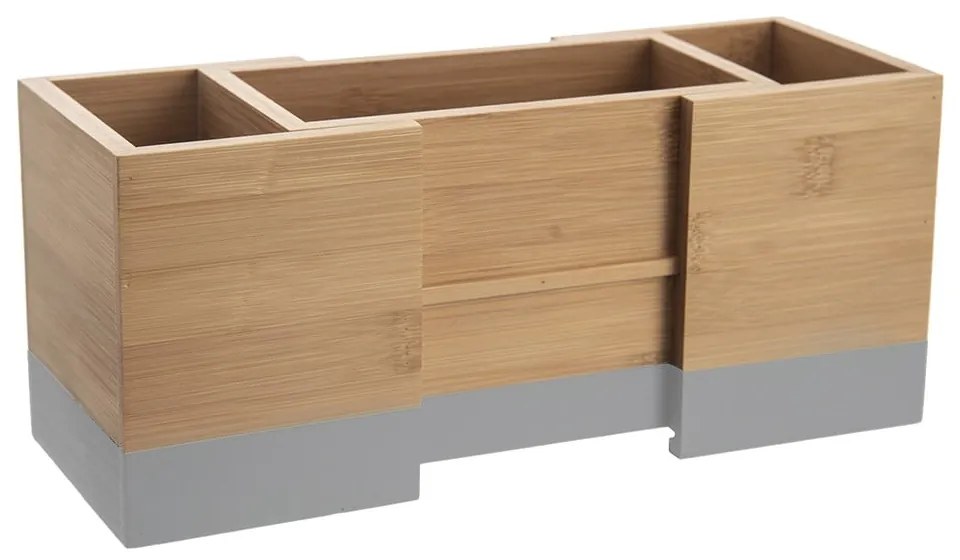 Supporto in bambù per utensili da cucina - Orion