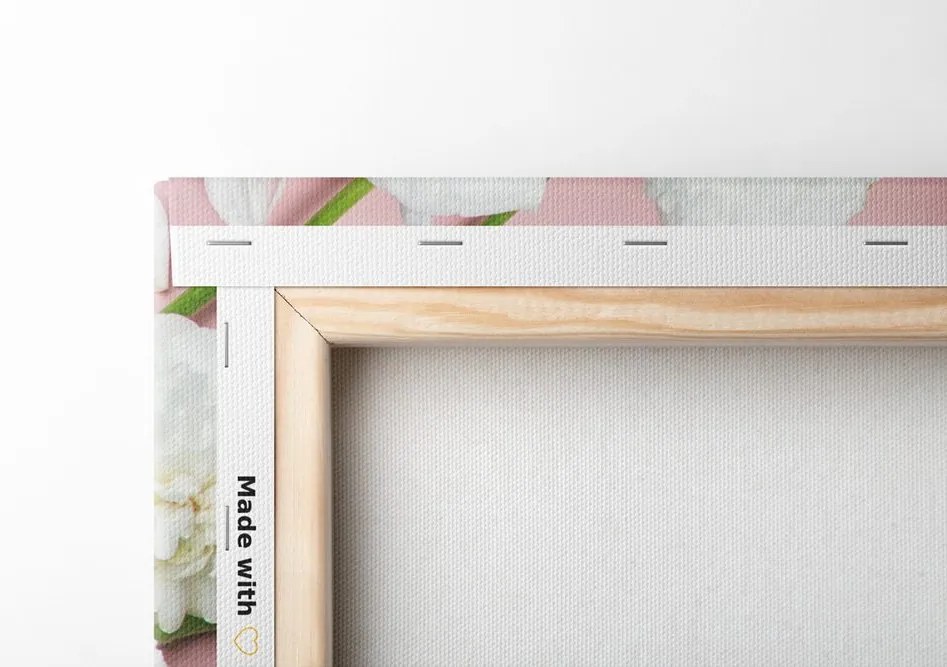 Quadro su tela – Scritta Love in stile romantico