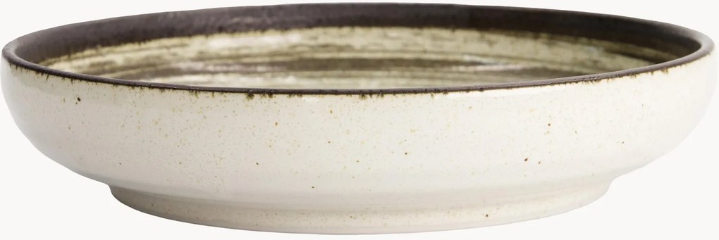 Set di 3 piatti fondi in gres Asashio