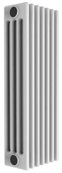 Radiatore acqua calda Comby in acciaio 4 colonne, 7 elementi, interasse 935 mm, bianco