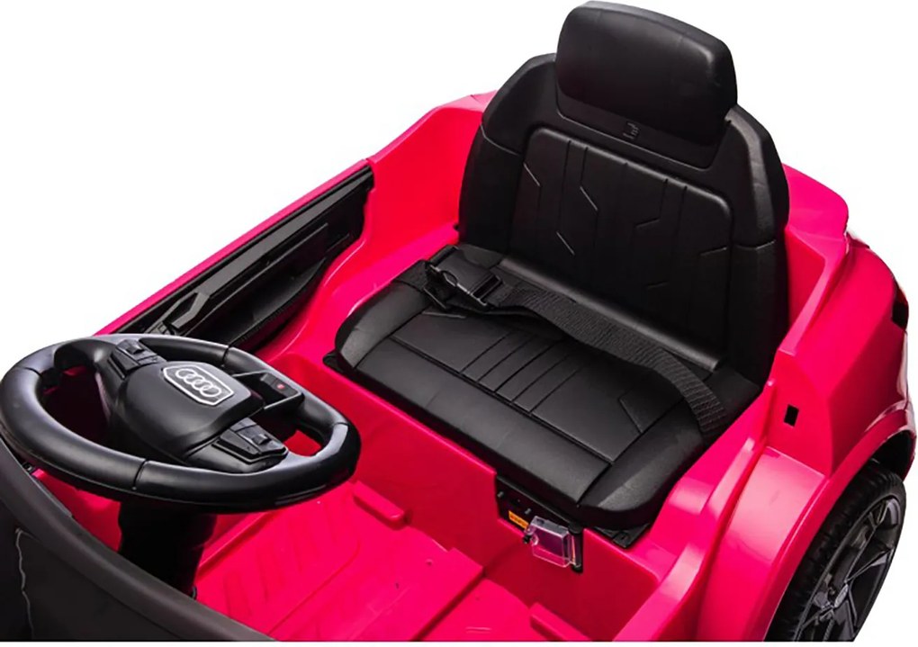 Macchina Elettrica per Bambini 12V Licenza Ufficiale Audi SQ8 E-Tron con Telecomando e Sedile Pelle Rosa...