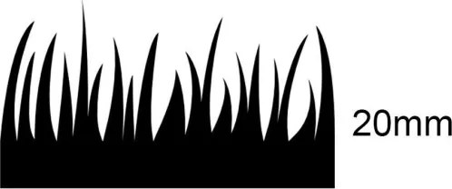 Prato sintetico tappeto erba finto artificiale 20 MM 2X25 MT