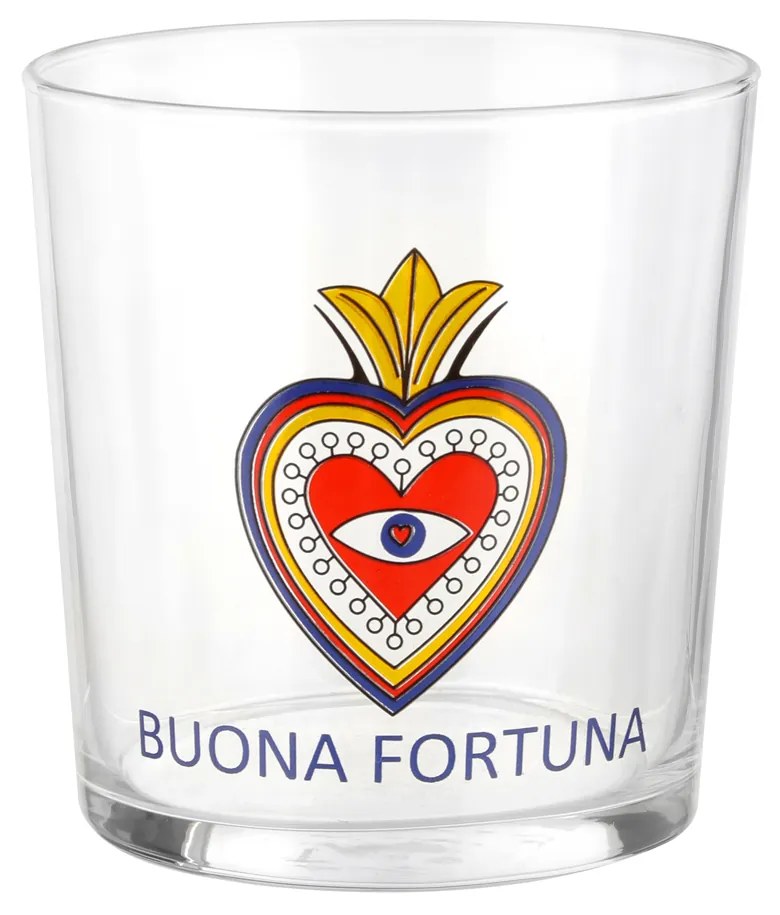 Bicchiere acqua Buona fortuna 360 ml