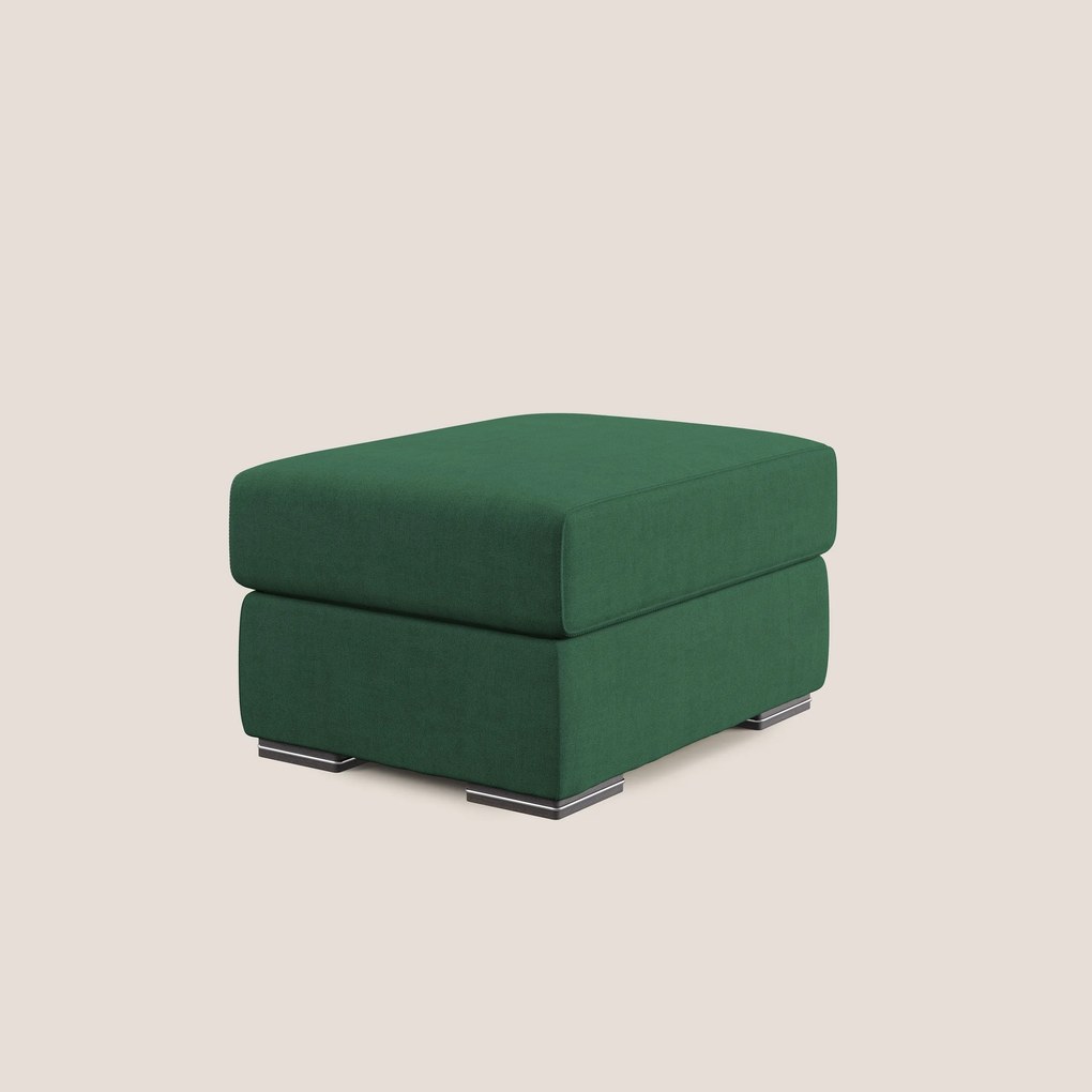 Sun pouf apribile contenitore in tessuto impermeabile T02 verde