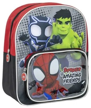Zaino Scuola Spidey Rosso 25 x 3 x 12 cm