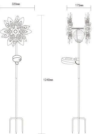 Globo 36578 - LED Solare decorazione LED/0,02W/3V IP44