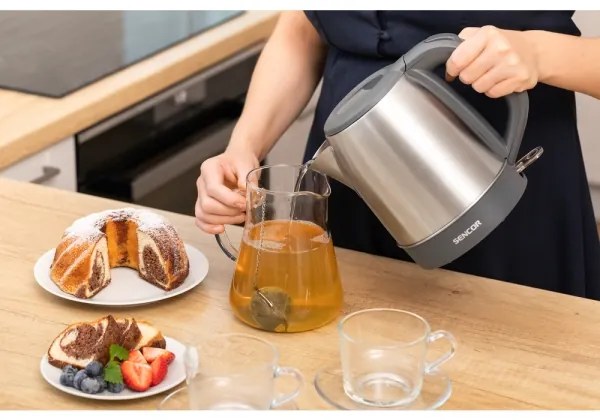 Sencor - Bollitore 1,2 l 2150W/230V in acciaio inox