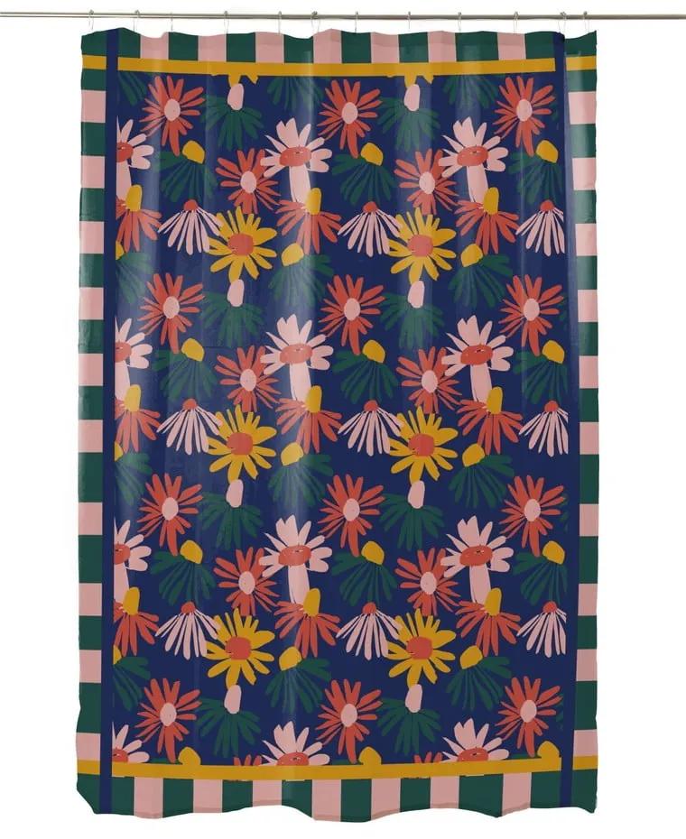 Tenda da doccia 175x180 cm Flower Blossom - Madre Selva